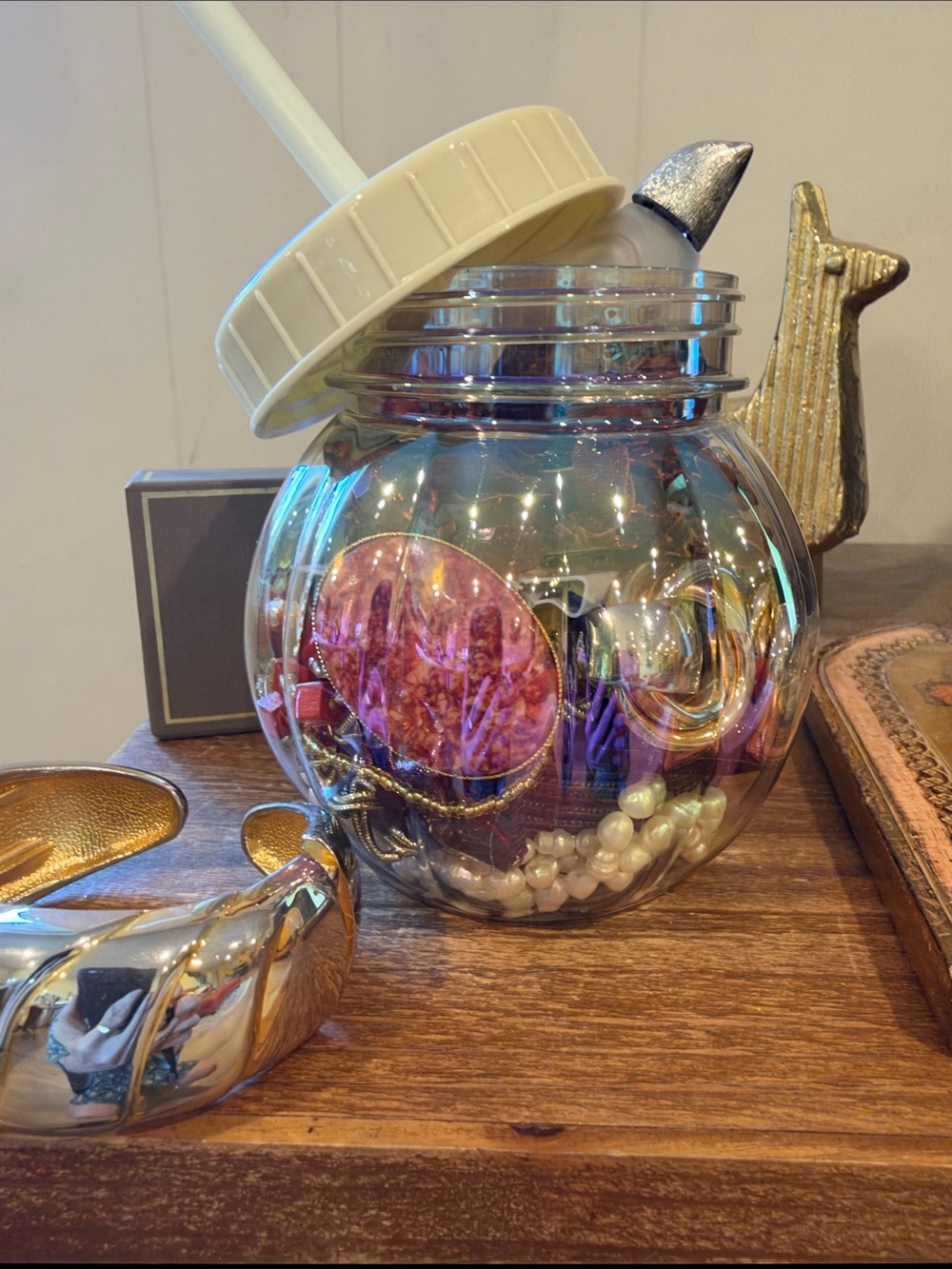 Falling in love like they do in Italy mystery jewelry jar